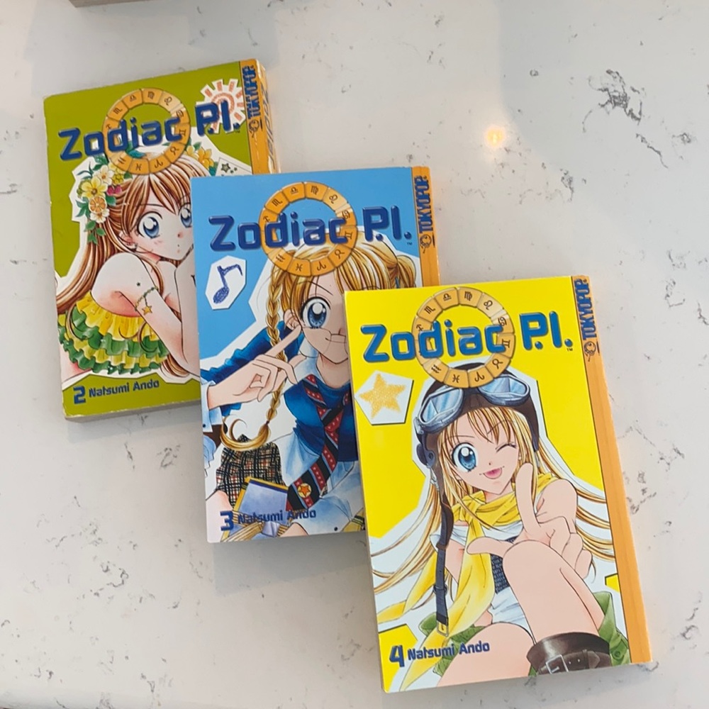 Zodiac P.I. Manga vol 2-4
